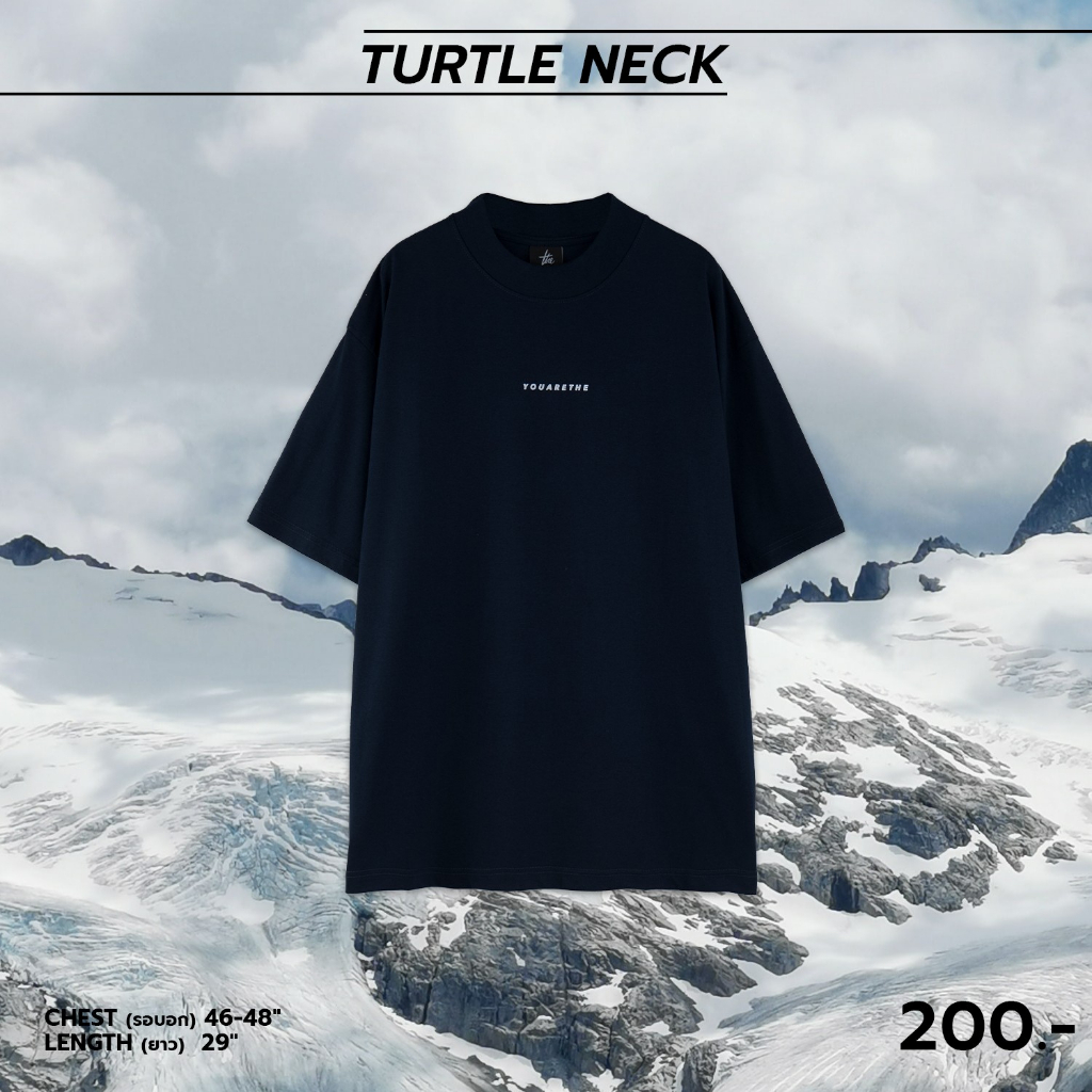 ภาพสินค้าUrthe - เสื้อยืด รุ่น TURTLE NECK จากร้าน urthe.official บน Shopee ภาพที่ 6