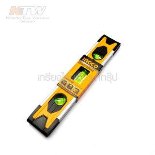 INGCO ระดับน้ำอลูมิเนียมแม่เหล็ก 9" Mini Spirit level HMSL01030 B