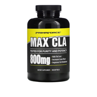 ฉลากใหม่ Max CLA (from Safflower Oil) 2400mg 180 softgel หรือ 1300 mg 90 softgel