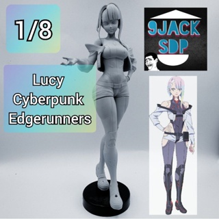 1/8 Lucy Cyberpunk  Edgerunners resin งานฟิกเกอร์เรซิ่น ไซเบอร์พั้ง