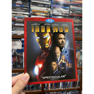 Iron Man : Bluray แท้ ภาคแรก มือสอง กล่องสวม มีเสียงไทย มีบรรยายไทย