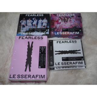 อัลบั้มแกะแล้ว LE SSERAFIM FEARLESS JP A, B, Weverse ver., Standard (USED)