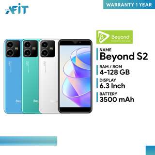 โทรศัพท์มือถือสามร์ทโฟน Beyond S2  (4+128GB) หน้าจอ 6.3 นิ้ว แบตเตอรี่ 3500 mAh // ประกันศูนย์ไทย 1 ปี