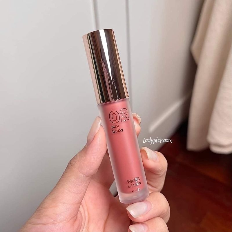 ลิป-4u2-water-lip-stain-เบอร์-02-สีสวยละมุน-ติดทนดีมากๆๆ-อวยหนัก-อวยแรง-สีลิปสวยแพงมากๆเลย