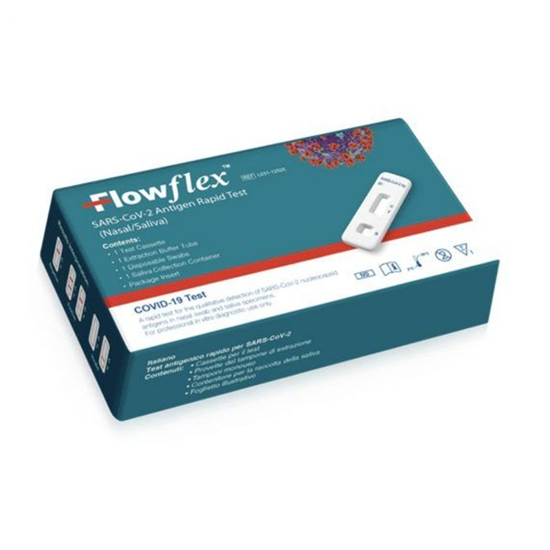 Flowflex 2in1 ตรวจจมูกและน้ำลาย ของแท้100% | Shopee Thailand