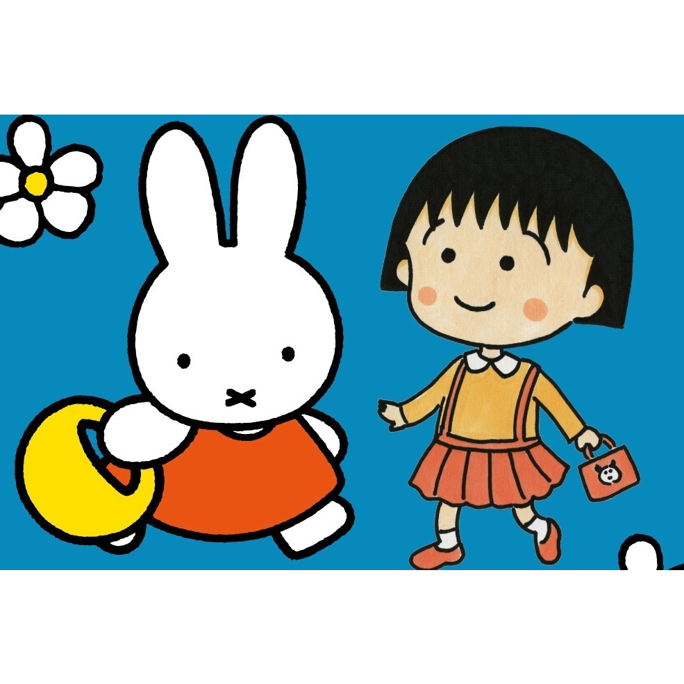 maruko-meets-miffy-กระดาษโน๊ต-ลายน่ารัก-นำเข้าจากญี่ปุ่น