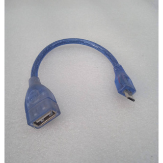 micro OTG USB/OTG Micro สายไมโครยูเอสบี สายเสียบแฟลชไดร์กับมือถือ ตัวแปรงซัมซุง สายสัญญานต่อมือถือ สายสั้นสัญญานดี แข็งแ