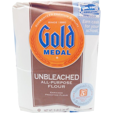 Unbleached Flour Gold Medal 2.27 KG/แป้งไม่ฟอกขาว เหรียญทอง 2.27 กก ...