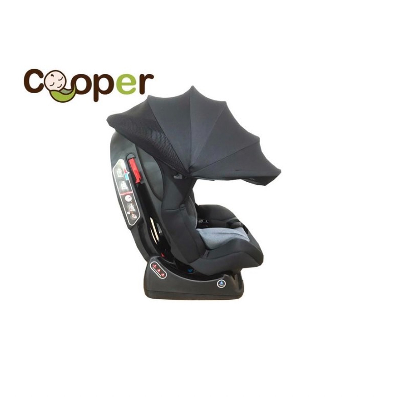 cooper-คาร์ซีทเด็กแรกเกิด-รุ่น-cozy-ใช้ได้ตั้งแต่แรกเกิด-7-ขวบ-สีเทา