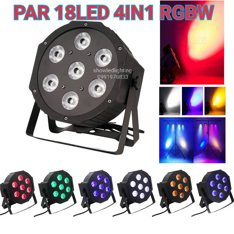 ไฟพาร์-led-par-7led-4in1-10w-rgbw-led-par-disco-light-ไฟดิสโก้-ไฟดิสโก้เทค-ไฟเทค-ไฟเวที-ดิสโก้ผับ