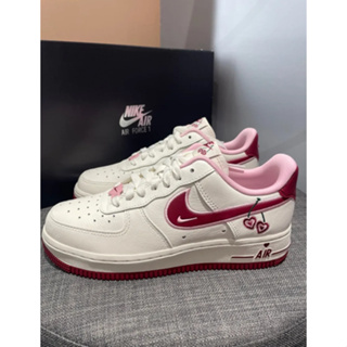 Nike Air Force 1 Low 07 LX Valentines Day ชมพู  ของแท้ 100%