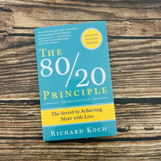 ENGLISH Paperback The 80/20 Principle The Secret To Achieving More with Less By Richard Koch Time Management Books