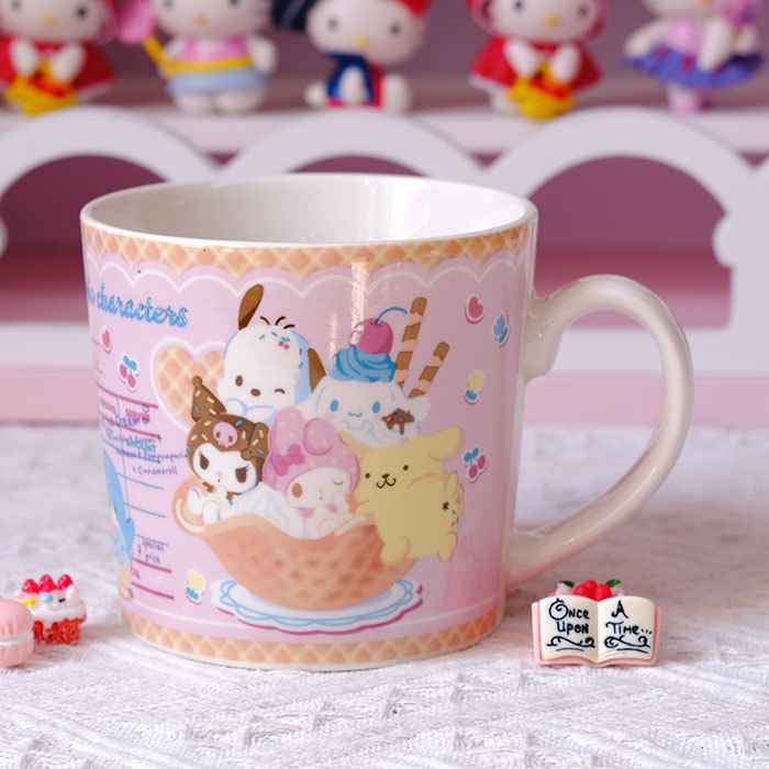 พร้อมส่ง-sanrio-ceramic-mug-แก้วเซรามิค-แก้วน้ำ