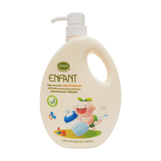 Enfant Organic น้ำยาล้างขวดนม สูตรผสมออแกนิคทีทรีออยล์ ชนิดขวด และชนิดเติม
