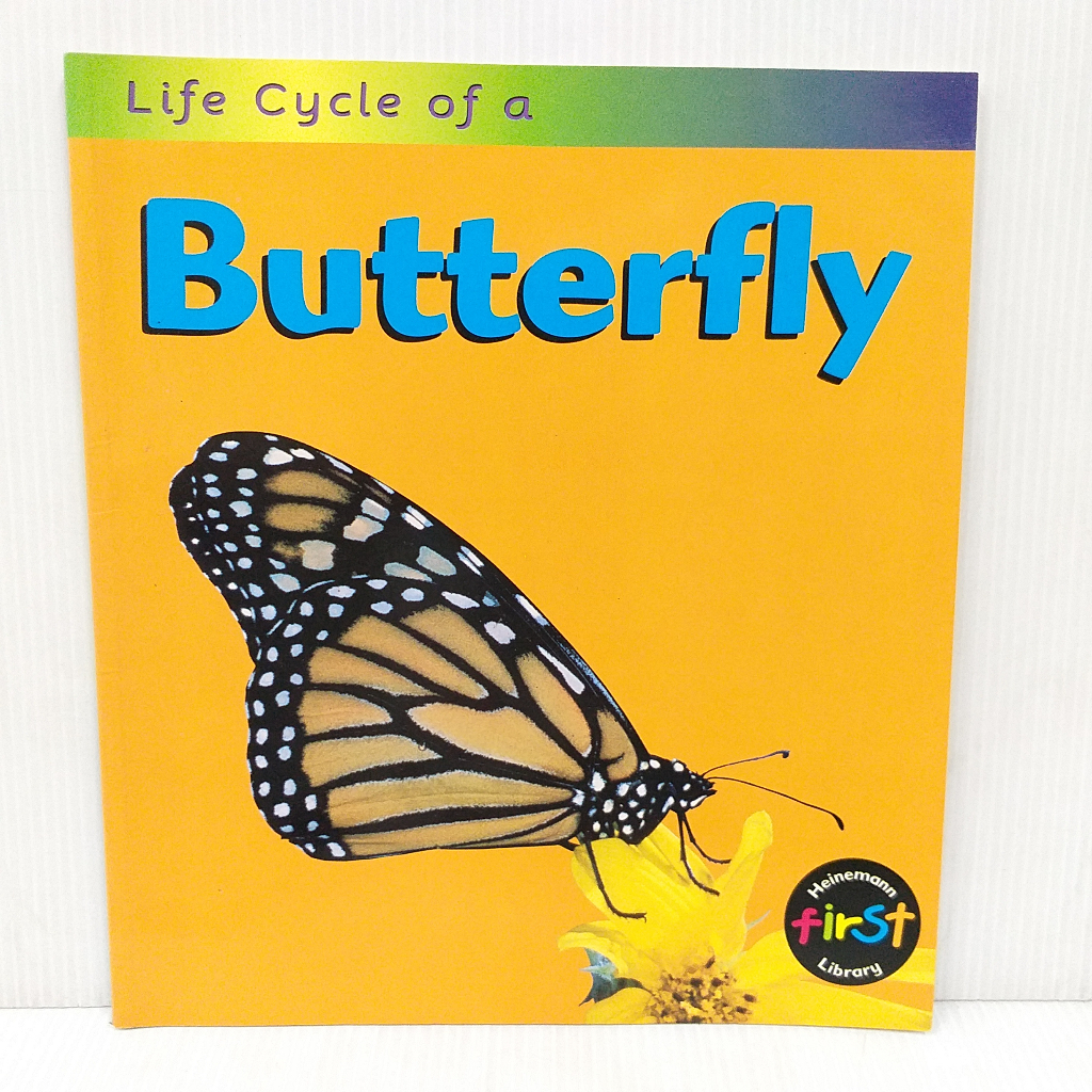 Life Cycle Of A Butterfly หนังสือภาษาอังกฤษ มือสอง วงจรชีวิตผีเสื้อ ปก ...