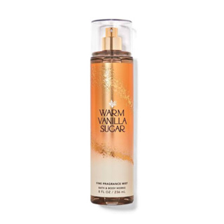 Bath &amp; Body Works Warm Vanilla Sugar Fine Fragrance Mist 236ml. ของแท้