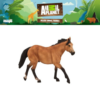 โมเดล ของเล่นเด็ก Animal Planet Model 387121P Quarter Horse Buckskin