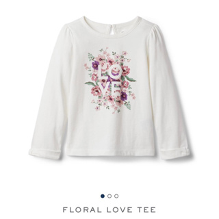 JANIE AND JACK "Floral Love Tee"