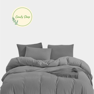 Comfy Sleep ผ้าปูที่นอน ครบชุด ผ้าปูที่นอน 5 ฟุต 3.5 ฟุต ชุดเครื่องนอนชุดผ้าปูที่นอน หมอน ปลอกหมอน ชุด5ชิ้น ชุด3ชิ้น