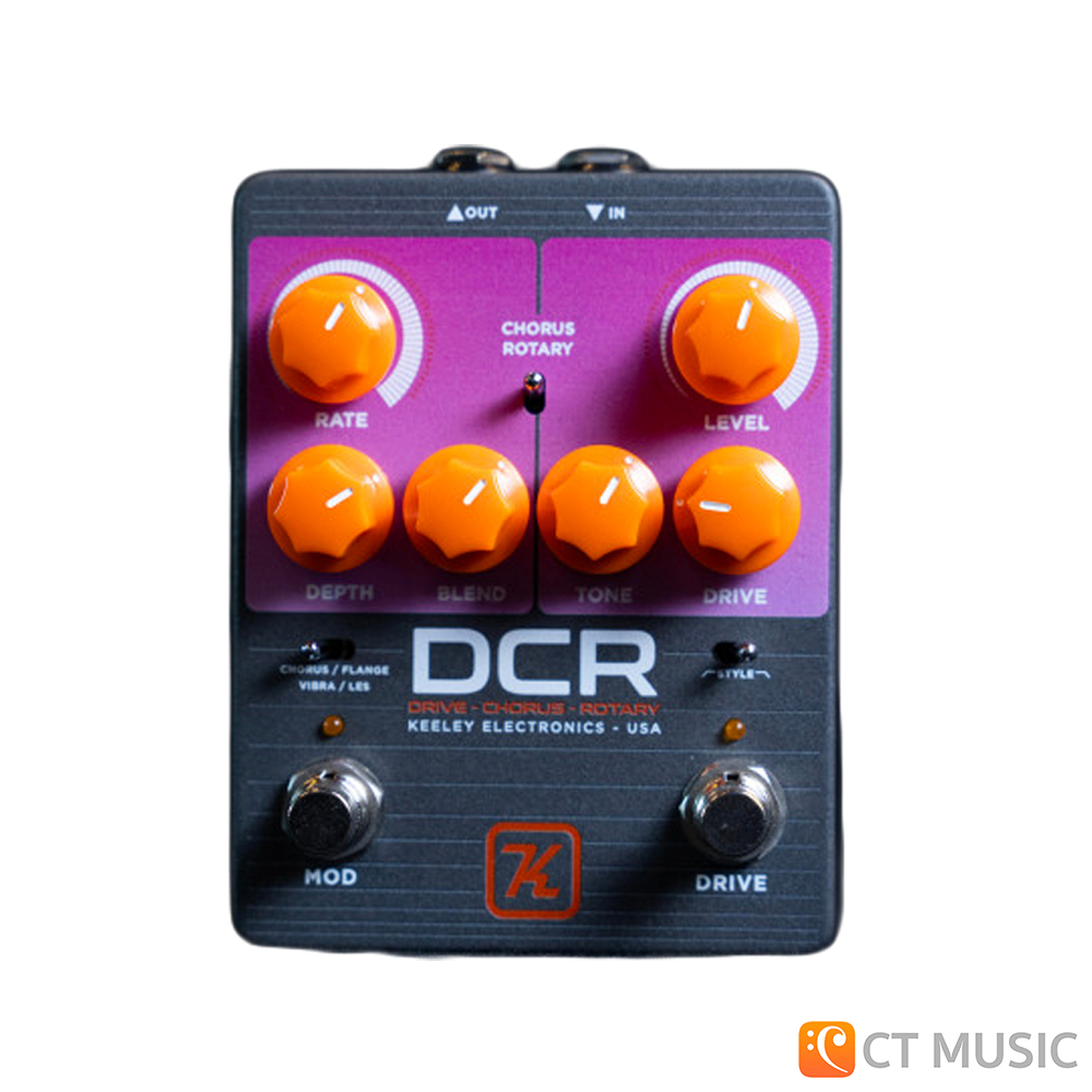 keeley-dcr-drive-chorus-rotary-เอฟเฟคกีตาร์