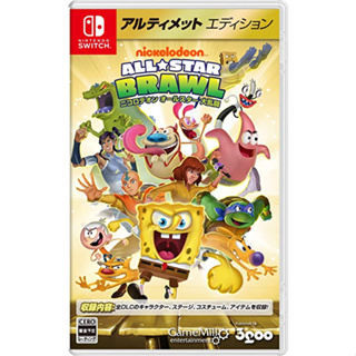 Nickelodeon All-Stars Super Brawl Ultimate Edition -Switch ซอฟต์แวร์ใหม่ รองรับภาษาอังกฤษ ส่งตรงจากญี่ปุ่น
