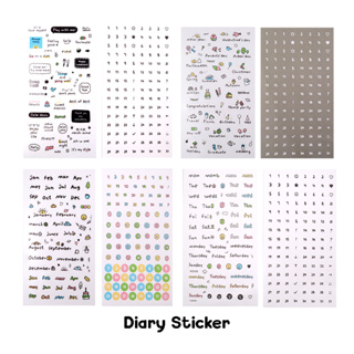 Diary Sticker By Ropamoda - Made in korea (69170)