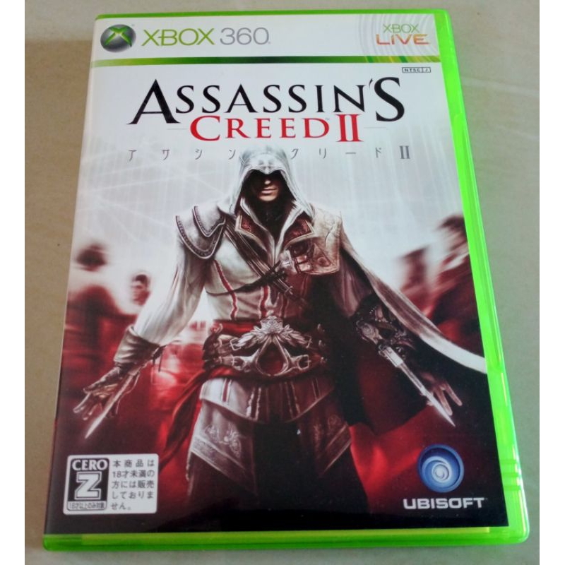 Assassin's Creed II – Xbox 360 PAL FR Complet (boîtier, Manuel)