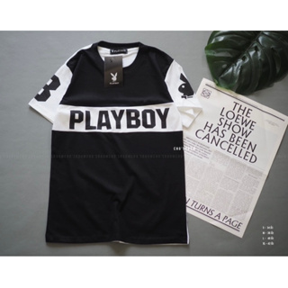 พร้อมส่ง ♥️ เสื้อยืดเพย์บอย playboy งานสกรีน งานจริงสวยมาก ผ้าคอตตอล 100%