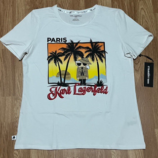 เสื้อยืด Karl lagerfeld Size M อก 40”-41” แท้จากUSA