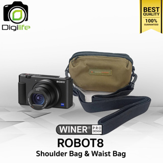 Winer Bag Robot8 Brown ( Shoulder Bag &amp; Waist Bag ) กระเป๋ากล้อง กระเป๋าสะพาย คาดเอวได้