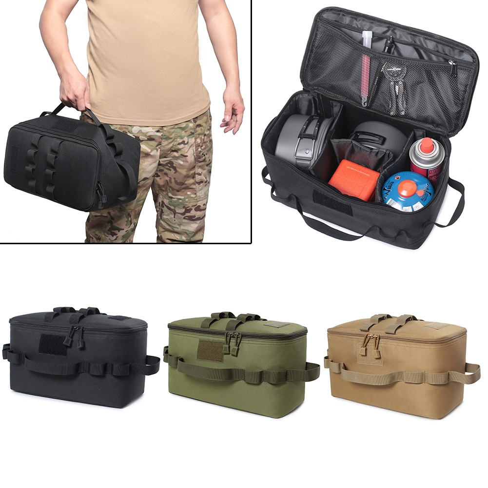 กระเป๋าปิกนิกความจุสูง-พิมพ์หลายสี-ziplock-ปรับได้-manpack-car-camping-storage-bag-กระเป๋าปิกนิกทนทานอเนกประสงค์-กระเป๋าตกปลา-dreampark-th