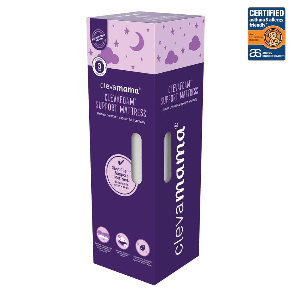 Clevamama ClevaFoam Autositzkissen - Speziell Für Babys Kopf & Nacken