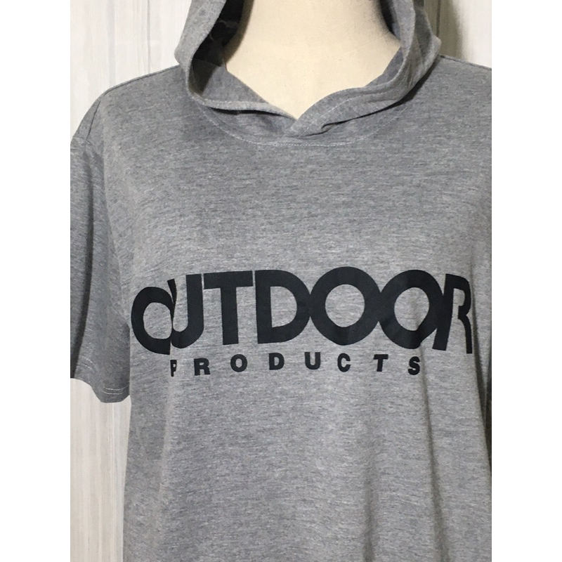 เสื้อยืดแขนสั้น-มีฮู้ด-มือสอง-brand-outdoor-products