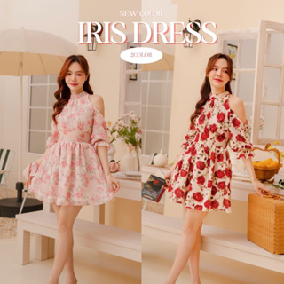 ภาพขนาดย่อของภาพหน้าปกสินค้าNew Color LABELLE รุ่น iris dress เดรสสั้น ผ้า chiffon ลายดอกละมุน จากร้าน labelle_clothing_brand บน Shopee