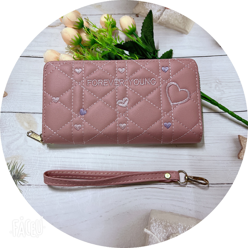 lbi-8966-กระเป๋าสตางค์-กระเป๋าสตางค์ผู้หญิงกระเป๋าสตางค์ใบยาว-มีสายของมือทุกใบค่ะกระเป๋าใส่โทรศัพท