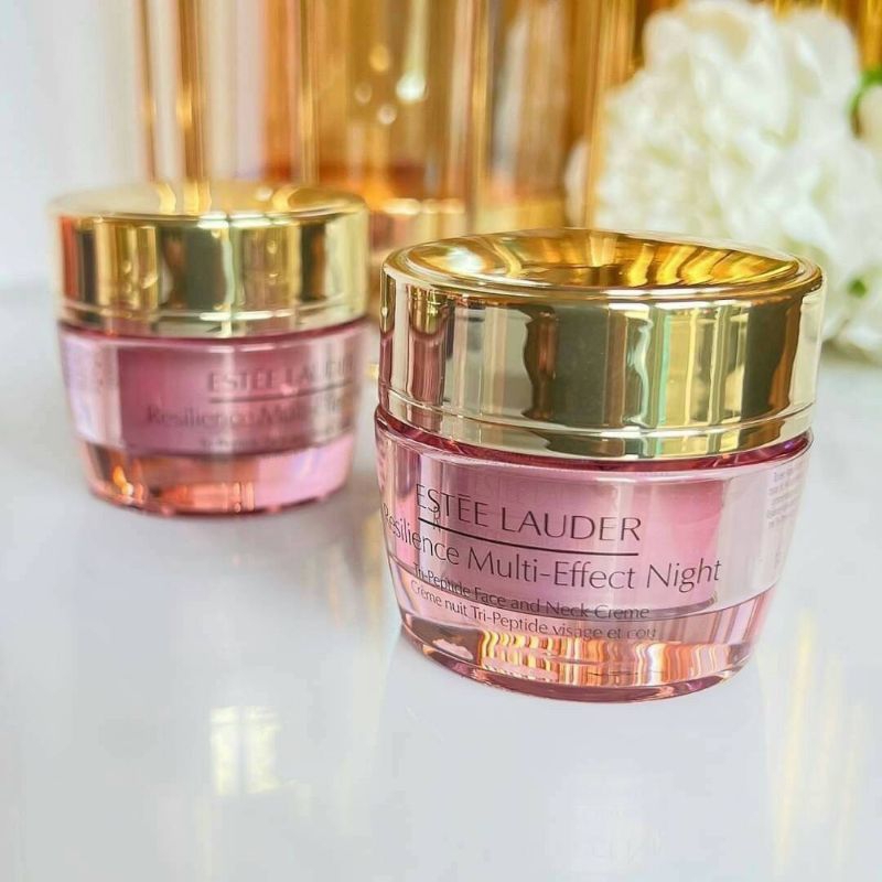 ครีม Estee Lauder Resilience Multi Effect Night TriPeptide Face and