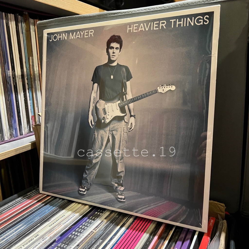 ซีล-พร้อมส่ง-แผ่นเสียง-john-mayer-heavier-things-john-mayer-vinyl-ของแท้100