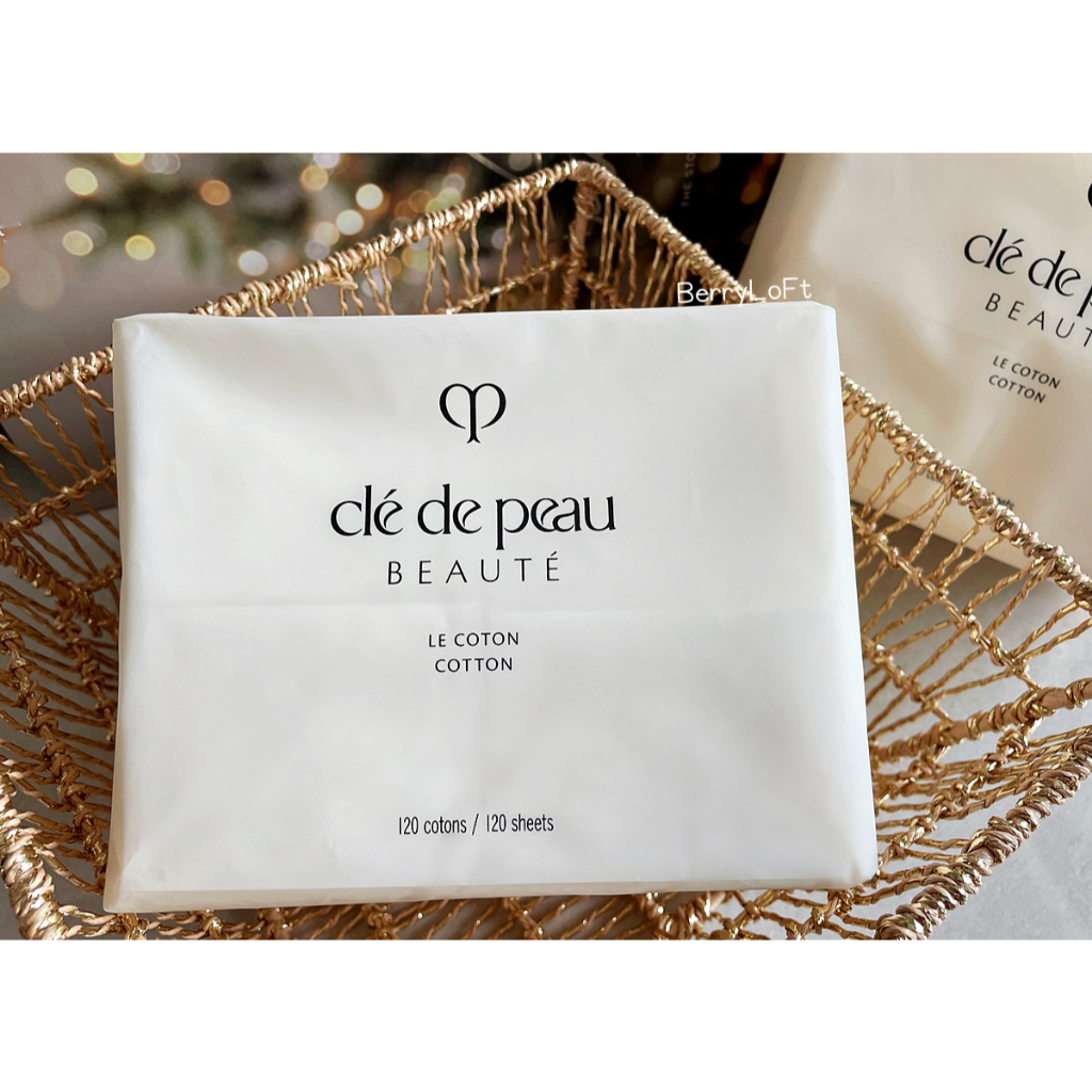 Cle de Peau Beaute Cotton สำลี 120 แผ่น Shopee Thailand