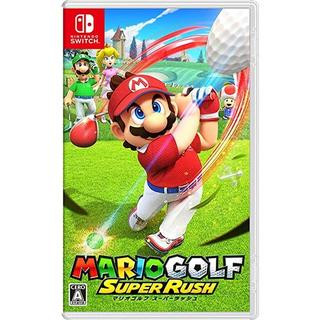 Mario Golf Super Rush -Switch software second-hand beauty product English support direct from Japan