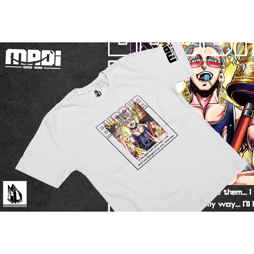 เสื้อยืดCotton100% ศากยมุณี ลาย2 มหาศึกคนชนเทพ Record of Ragnarok T ...