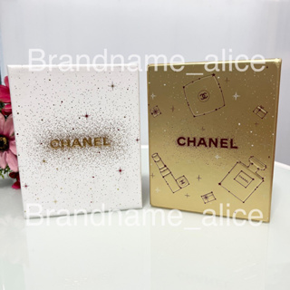 แท้💯 กล่องกระดาษ Chanel สีขาว และสีทอง มีร่องรอยขีดข่วนใช้งาน