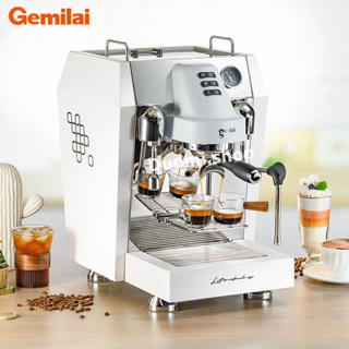 Gemilai รุ่น CRM-3129 เครื่องชงกาแฟระบบ Semi Auto ตั้งค่าเวลาชงได้ Coffee Machine