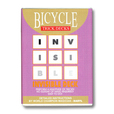 อุปกรณ์มายากล-bicycle-invisible-deck-ไพ่ทายใจ-ของแท้