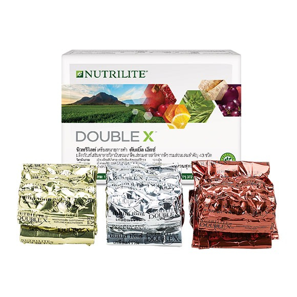 แอมเวย์ของแท้-100-ช็อปไทย-ผลิตใหม่-amway-nutrilite-double-x-refill-ดับเบิ้ลเอ็กซ์-ไฟโตเบลนด์-ชนิดเติม-บรรจุ-372-เม็ด