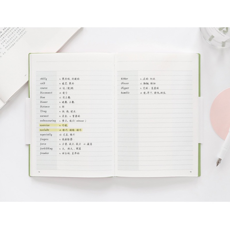 word-journal-paperideas-สมุดจดศัพท์