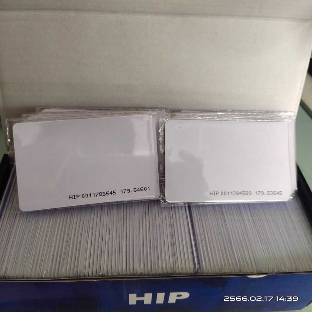 hip-keycard-125khz-ความหนา-0-8-มม-ใช้เปิดประตูและบันทึกเวลาทำงาน-10card-pack