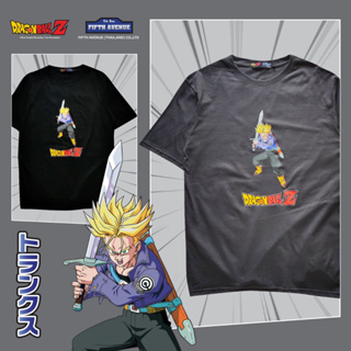 🟠เสื้อยืดดราก้อนบอล DBZ-004 : DragonBallZ🐉 : ทรั้งค์ : สีดำ-สีเทา