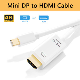 สาย 1.8M Mini DisplayPort DP to HDMI 4K 2160P Adapter Cable For Mac Pro MacBook