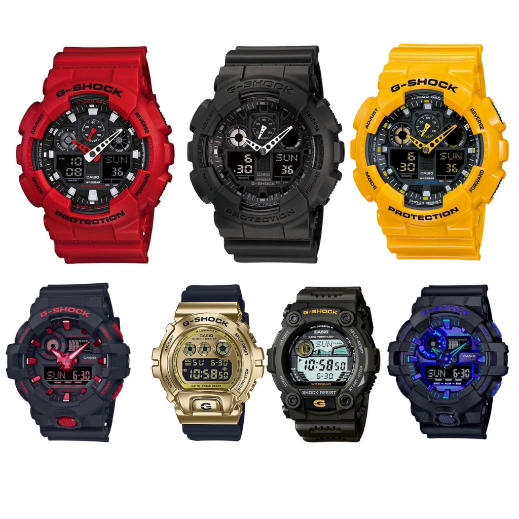 ภาพสินค้าG-SHOCK รวมรุ่น GA-100 ของแท้ประกันรับประกันศูนย์ 1 ปี จากร้าน gshockbynew บน Shopee ภาพที่ 5