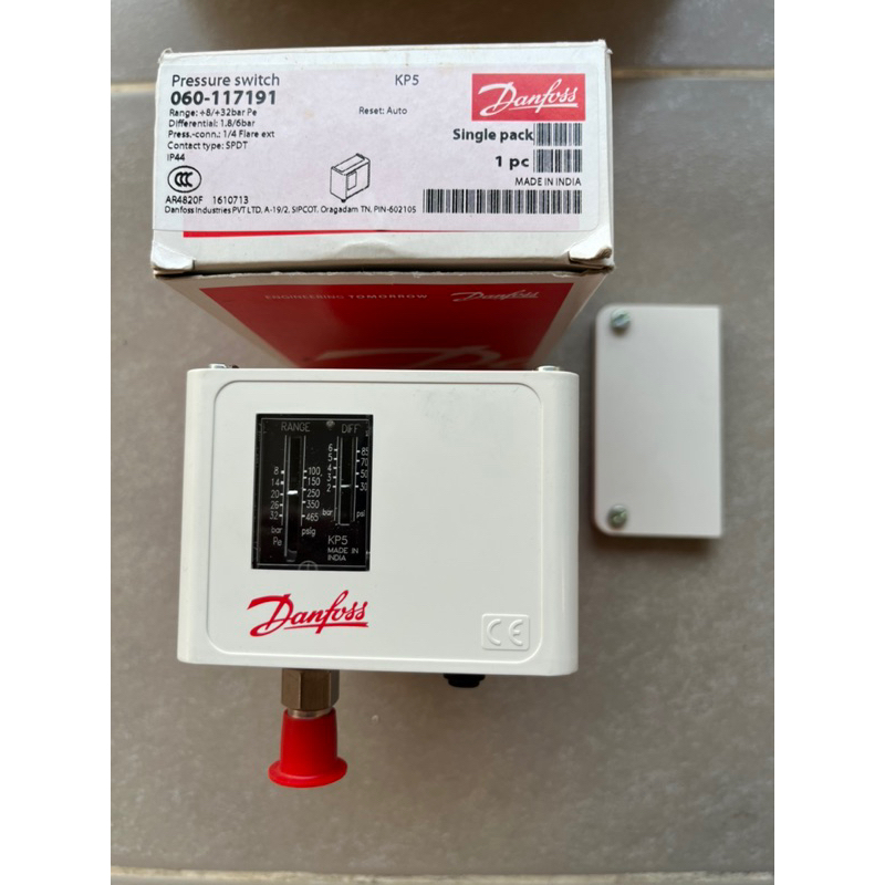 Danfoss KP5 (Auto Reset) Code060117191,Pressure Switch Danfoss